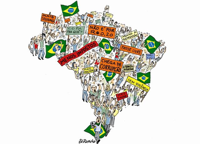 Protestos no Brasil