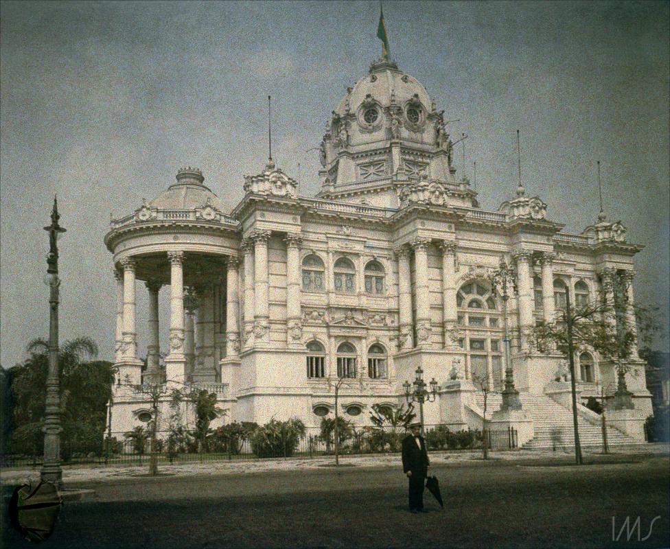 Avenida Rio Branco - Palácio Monroe - 1912