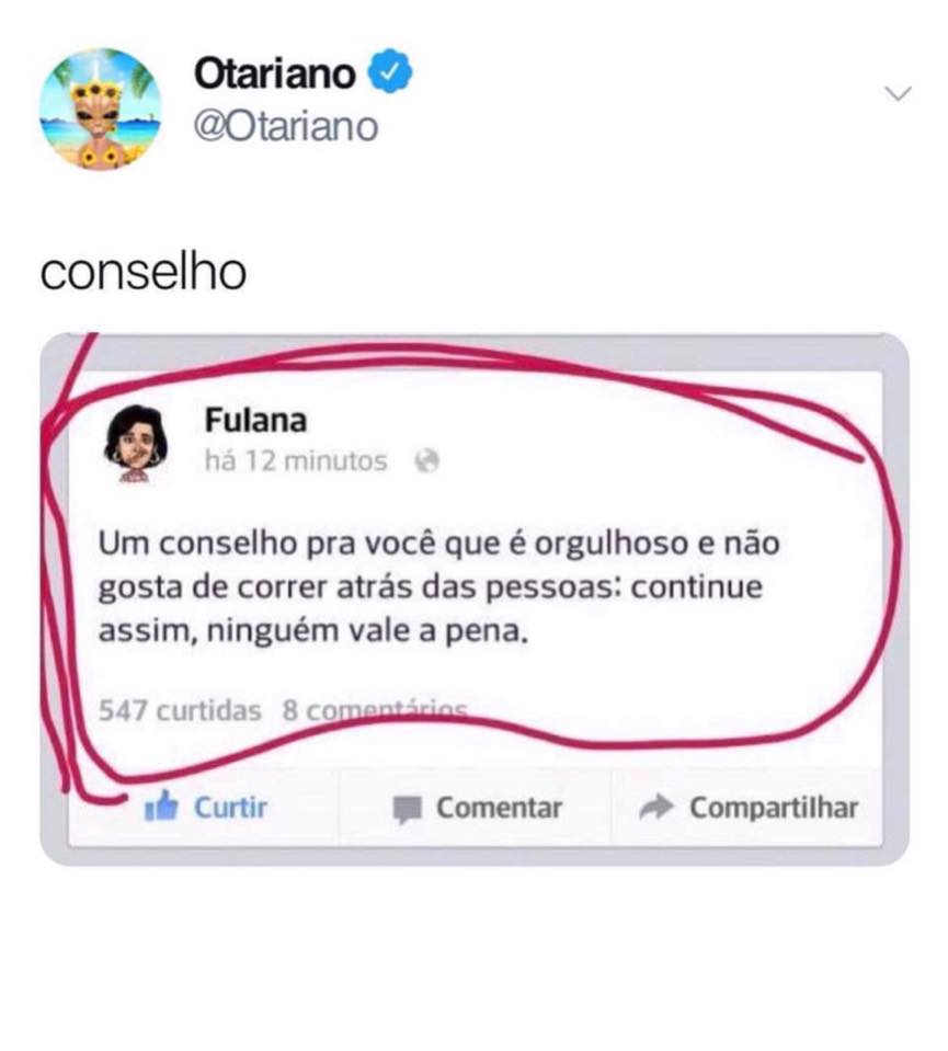 Não, não, não! Não vale a pena.