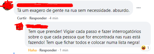 E o Bolsonaro que é autoritário