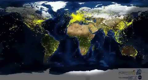 Fluxo aéreo no mundo