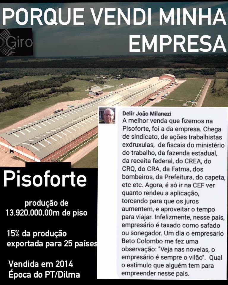 desabafo de um empresário