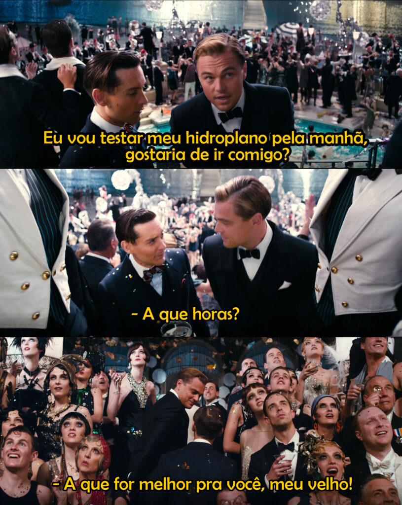 Cenas de The Great Gatsby